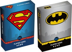Jeux de 54 cartes Superman et Batman