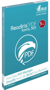 Logiciel de gestion PDF readiris 365 - familles et étudiants