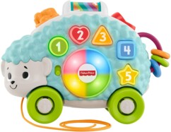 Fisher-Price Linkimals Louison le Hérisson, jouet bébé interactif d'apprentissage