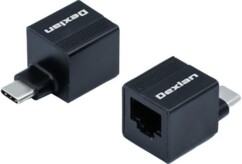 Micro adaptateur RJ45 Gigabit Ethernet vers USB-C de la marque Dexlan