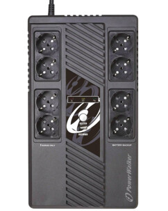 Onduleur Line Interactive VI 1000 MS FR de la marque PowerWalker