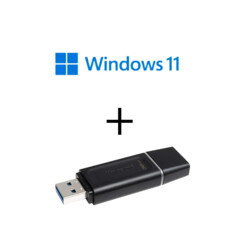Pack Windows 11 Home 64 bits OEM avec clé USB 32 Go