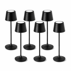 6 lampes de table rechargeables Luna Micro de la marque LAMPA