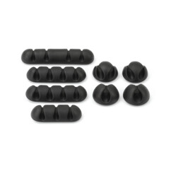 8 supports adhésifs pour câbles