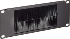 Bande passe-câble à brosse 2U 10"