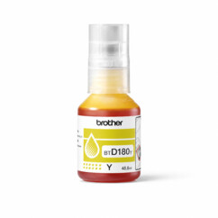 Bouteille d'encre originale Brother BTD180Y - Jaune