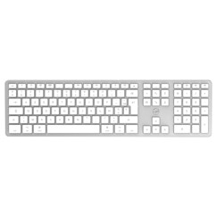 Clavier sans fil KMP2000W multi-connexions ultra fin avec pavé numérique