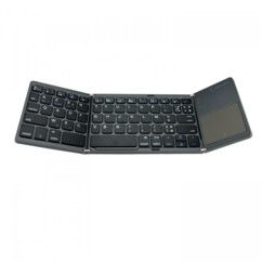 Clavier sans fil pliable avec fonction bluetooth coloris gris sidéral de la marque Xtreme Mac