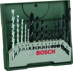 Coffret de 15 forets Bosch
