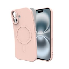 Coque Kick Case pour iPhone 17 coloris rose de la marque Just In Case