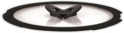 Couvercle TEFAL en verre 28 cm avec anneau en silicone
