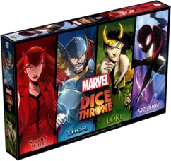 Dice Throne Marvel, jeu de cartes et de dés S1