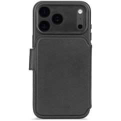 Étui folio MagSafe pour iPhone 17 coloris noir de la marque Decoded