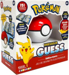 Jeu Pokémon - Pokéball Dresseur Guess édition Kanto