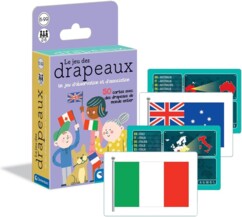 Le Jeu des Drapeaux — 50 cartes, drapeaux du monde entier