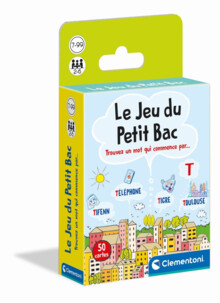 Le Jeu du Petit Bac — 50 cartes de lettres et vocabulaire