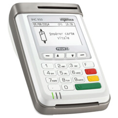 Lecteur de carte vitale de bureau Ingenico IHC 950 Sesam Vitale Prium 4