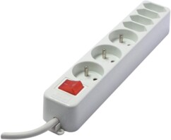 Multiprise parafoudre 7 prises avec câble 3m