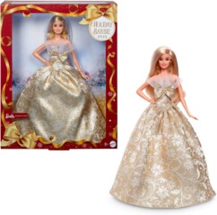 Poupée Barbie Signature Joyeux Noël 2025 blonde