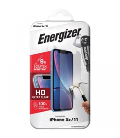 Film de protection d’écran en verre trempé pour iPhone XR/11 de la marque Energizer
