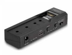 Convertisseur USB-C pour disque dur NVMe et SATA de la marque DeLock