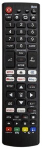 Télécommande infrarouge universelle compatible TV LG de la marque Unitronic