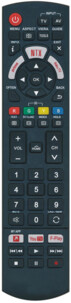 Télécommande infrarouge universelle compatible TV Panasonic de la marque Unitronic