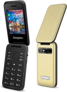 Téléphone portable à clapet E282SC coloris or de la marque Energizer