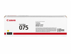 Cartouche de toner original 075 jaune de la marque Canon