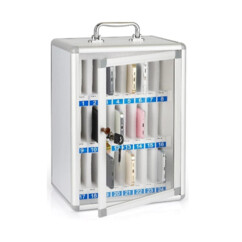 Armoire de rangement à clé pour 24 téléphones portables