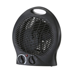 Chauffage d'appoint soufflant 2000 W DOM515 - Noir