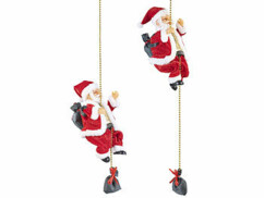 Pack de 2 Pères Noël grimpants ''Santa Crawl'' de la marque Infactory