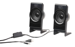 paire de haut-parleur 6w auvisio pas cher pour pc notebook macbook