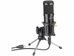 Microphone à condensateur USB professionnel MC-210.usb Deluxe de la marque Auvisio