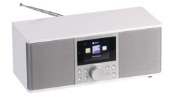 Radio Internet / DAB+ / bluetooth / FM stéréo avec réveil IRS-670 - Blanc