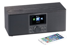 Radio Internet / DAB+ / bluetooth / FM stéréo avec réveil IRS-670 - Noir