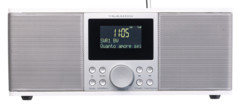Radio numérique stéréo DAB+/FM avec fonctions bluetooth & réveil DOR-500 - Blanc