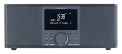 Radio numérique stéréo DAB+/FM avec fonctions bluetooth & réveil DOR-500 - Noir