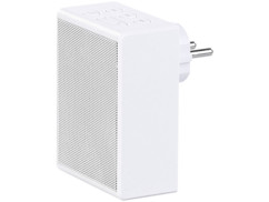 Radio secteur FM avec fonctions bluetooth et mains libres, blanc