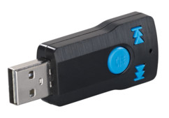 recepteur bluetooth dongle usb pour autoradio avec micro pour mains libres legal auvisio