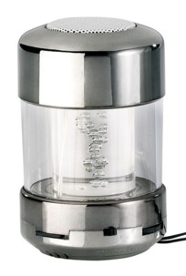 Système audio avec radio FM et effets lumineux RVB MSS-250.tube