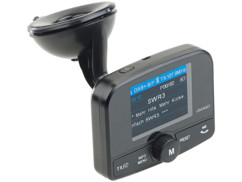 transmetteur radio fm dab dab+ numérique auvisio avec lecteur mp3 sd et bluetooth