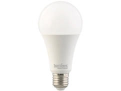 Ampoule LED connectée modèle LAV-170.rgbw par Luminea Home Control.