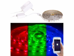 Bande LED LAC-515 - 5 m RVB - Avec accessoires