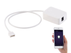 Contrôleur wifi pour bande LED des séries LAK/LAM, compatible Amazon Alexa