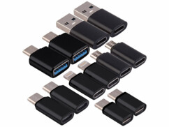 Pack de 12 adaptateurs USB / OTG-USB / Lightning de la marque Callstel