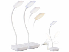 Pack de 2 lampes de bureau CCT à batterie avec intensité variable de la marque Britesta