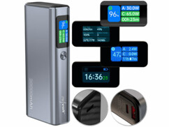Batterie de secours 20000 mAh power delivery 130 W avec écran OLED