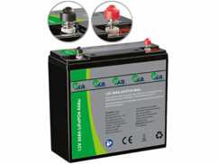 Batterie LiFePO4 12,8 V / 30 Ah / 384 Wh avec BMS