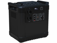 Batterie nomade HSG-1150 avec une capacité de 455 Ah et une puissance de 1456 watts.